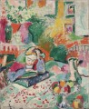 Intérieur avec une fille 1905 fauvisme abstrait Henri Matisse